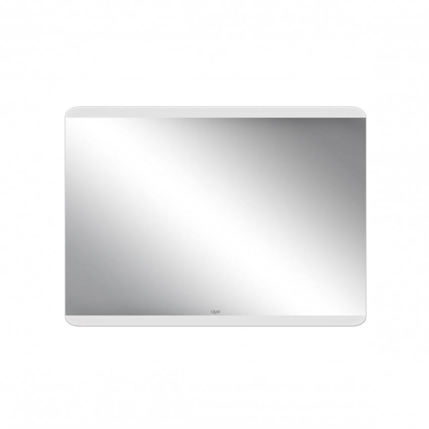 Дзеркало Tern настінне прямокутне з LED-підсвічуванням кнопковий перемикач, 800х600 мм Qtap QTAP фото 2
