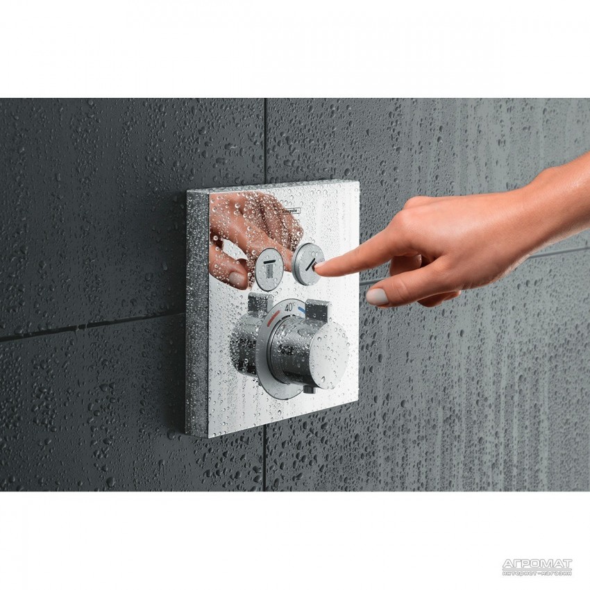 15763000 ShowerSelect Зовнішня частина термостата HANSGROHE фото 2