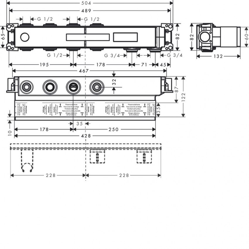 18310180 Module Select Внутрішня частина термостата на 2 функції AXOR фото 1