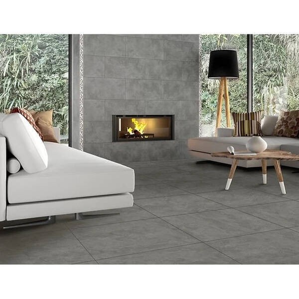 GPTU 605 GREY MATT RECT CERSANIT плитка фото 1