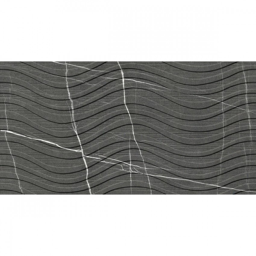 KAIROS GRAPHITE DECOR MATT RECT. (1 сорт) ITT CERAMIC