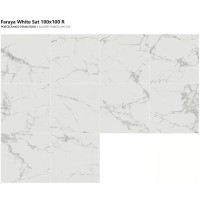 P.E. FARAYA WHITE SAT RECT (1 сорт) ALMERA CERAMICA (SPAIN) фото 2