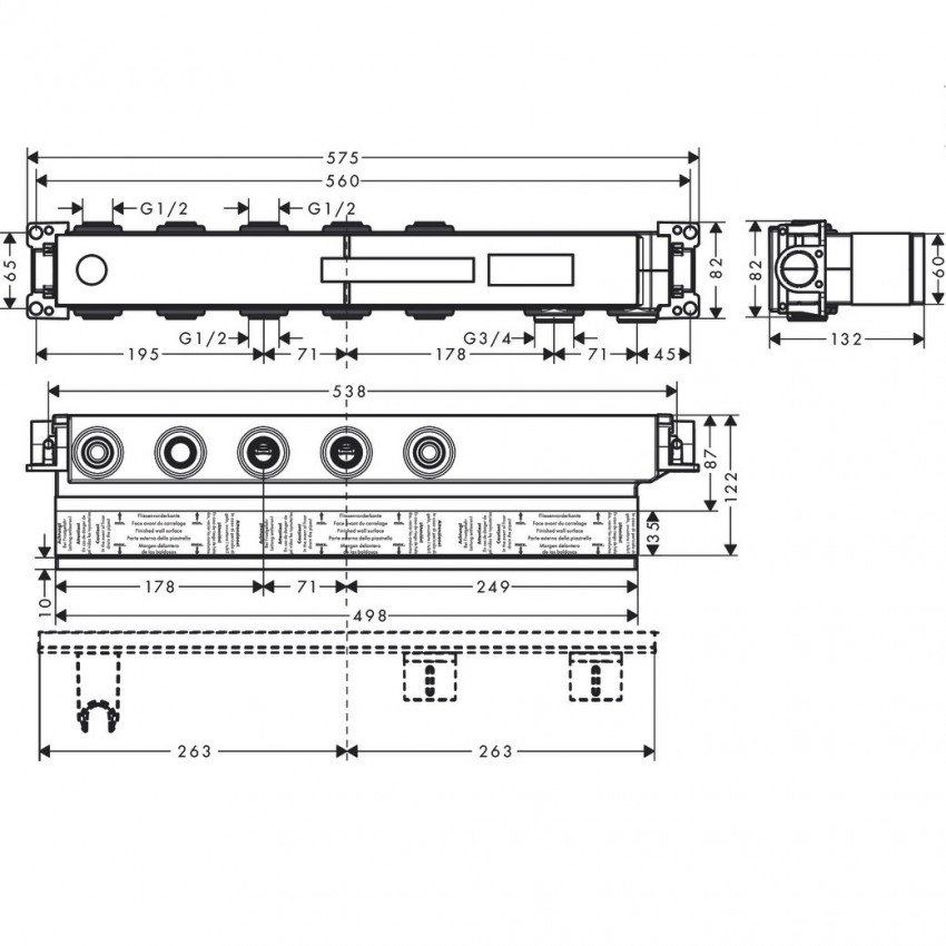 18311180 Module Select Внутрішня частина термостата на 3 функції AXOR фото 1