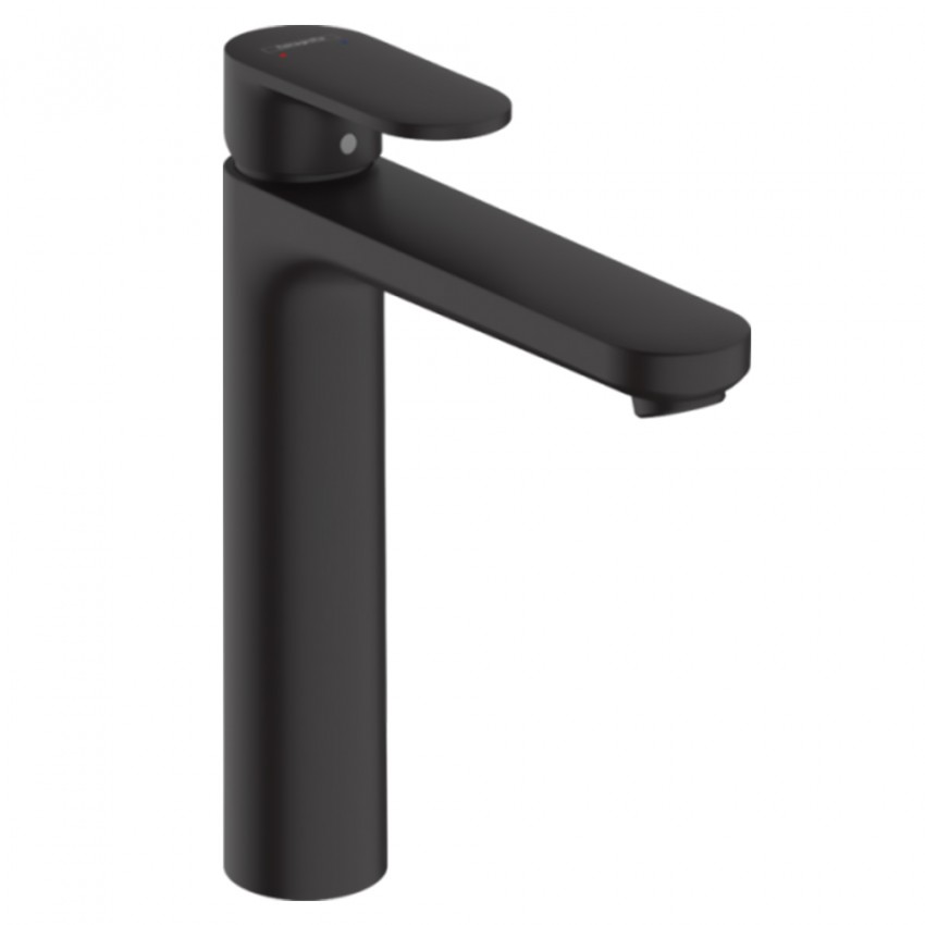 71552670 HG Vernis Blend Змішувач для раковини 190 з д/к, чорний матовий HANSGROHE