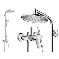 27269000 Crometta S 240 1jet Showerpipe Душова система д/душа (1 сорт) HANSGROHE фото 1