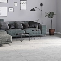 GPTU 603 LIGHT GREY MATT RECT SILVER PEAK (1 сорт) CERSANIT фото 1