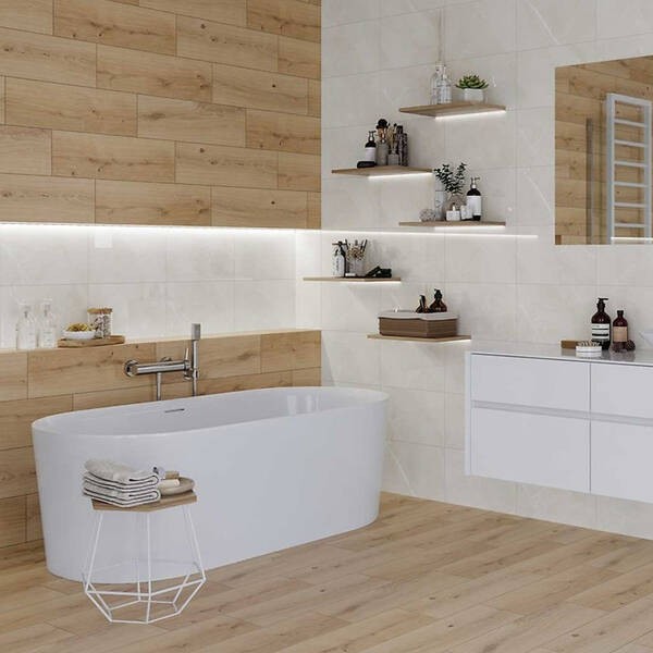 SANDWOOD beige CERSANIT плитка фото 3
