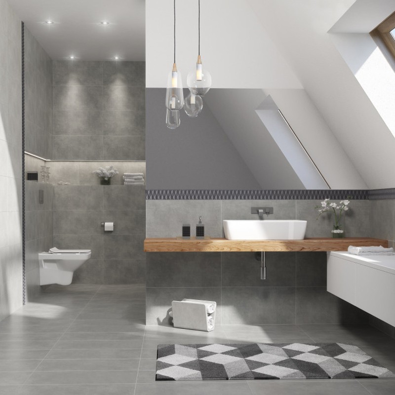 DREAMING LIGHT GREY (1 сорт) CERSANIT фото 1