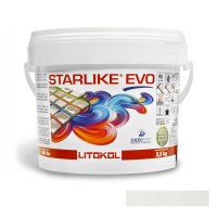 Клей-зат STARLIKE EVO  100/2.5кг Екстра біла (1 сорт) Litokol