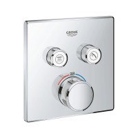 29124000 Grohtherm SmartControl Зовнішня частина термостату для душу на 2 виходи (1 сорт) GROHE