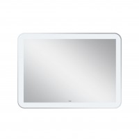 Дзеркало Swan настінне прямокутне з LED-підсвічуванням Touch, димер, рег. яскравості 1000х700 мм Qtap QTAP фото 2