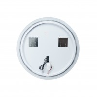 Дзеркало Virgo настінне кругле з LED-підсвічуванням кнопковий перемикач, R800 мм Qtap QTAP фото 4