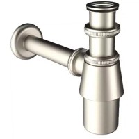 SPCB-2007 Сифон д/раковини, колір brushed nickel (1 сорт) DEVIT фото 1