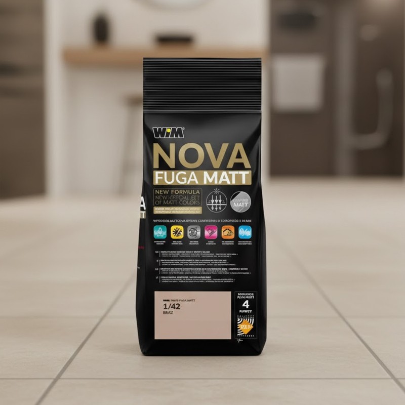 Зат WIM  NOVA FUGA MATT 1/42  2кг коричн (1 сорт) WIM фото 2