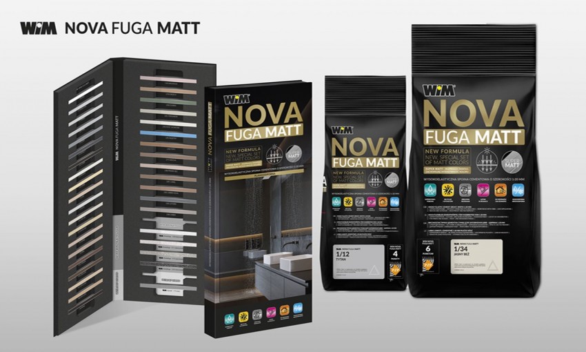 Зат WIM  NOVA FUGA MATT 1/42  2кг коричн (1 сорт) WIM фото 1