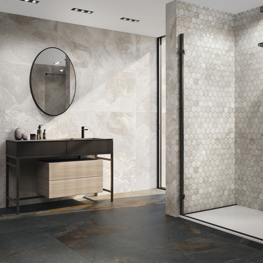 SLATE WHITE RECT. 60X120 (1 сорт) BALDOCER фото 3