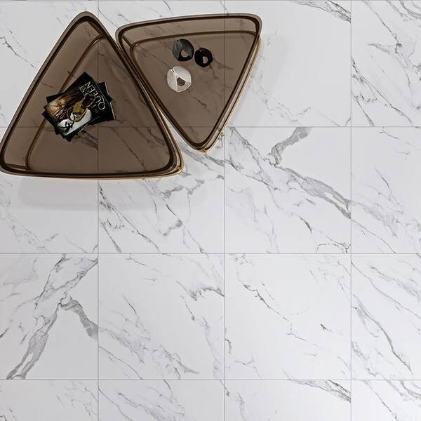 ATLANTIS WHITE SATIN RECT** CERSANIT entry фото 1