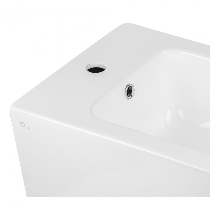 Біде Crow підлогове 545х360х410 White Qtap QTAP фото 4