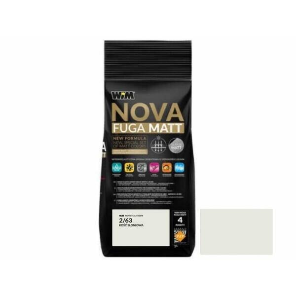 Зат WIM  NOVA FUGA MATT 2/63  2кг слон кістка WIM