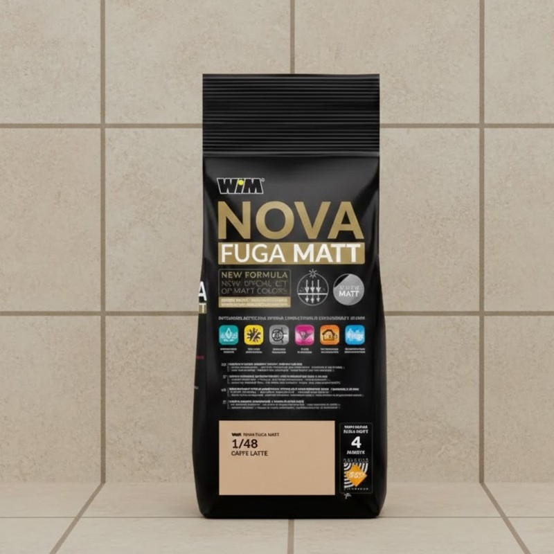 Зат WIM  NOVA FUGA MATT 1/48  2кг кава-латте (1 сорт) WIM фото 2