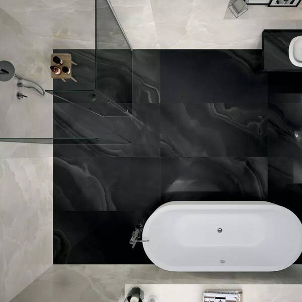 779256 ECCENTRIC LUXE SMOKY BLACK GLO 60x120 RET FLORIM GROUP фото 3