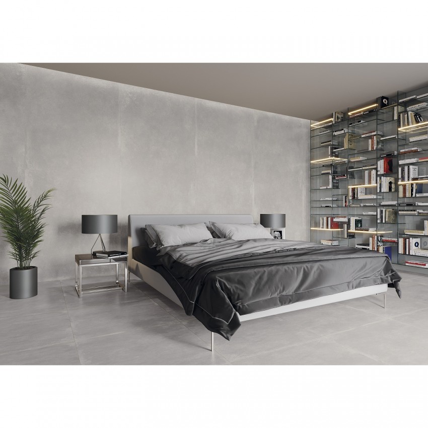 GRES MODERN CONCRETE SILVER RECT (1 сорт) CERRAD фото 4