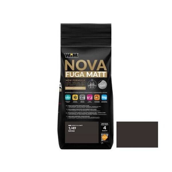Зат WIM  NOVA FUGA MATT 1/49  2кг венге WIM