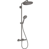 26890340 HG Croma Select S 280 Air 1jet Showerpipe Душова система д/душа, brushed black chrome (1 сорт) HANSGROHE