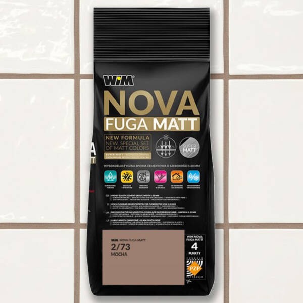Зат WIM  NOVA FUGA MATT 2/73  2кг  Мокко WIM фото 2
