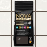 Зат WIM  NOVA FUGA MATT 1/22  2кг чорний (1 сорт) WIM фото 2