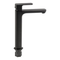 Змішувач для раковини Lipno високий QTLIPNO1023H101CB Black Matt Qtap