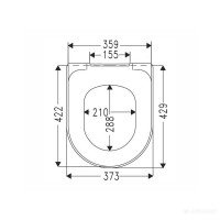 5684HR01 OMNIA ARCHITECTURA Унітаз підвісний DirectFlush + 98M9C101 Кришка (1 сорт) VILLEROY  BOCH фото 1