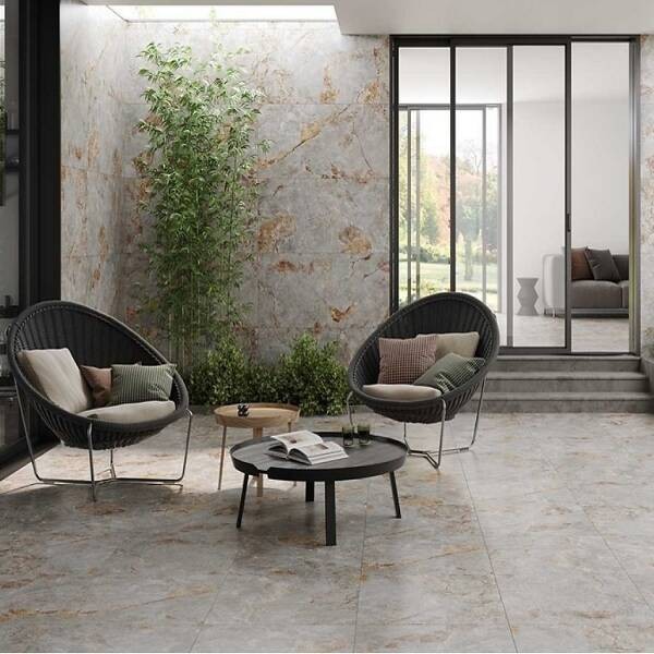 STONE GALAXY LIGHT GREY MATT RECT CERSANIT плитка фото 1