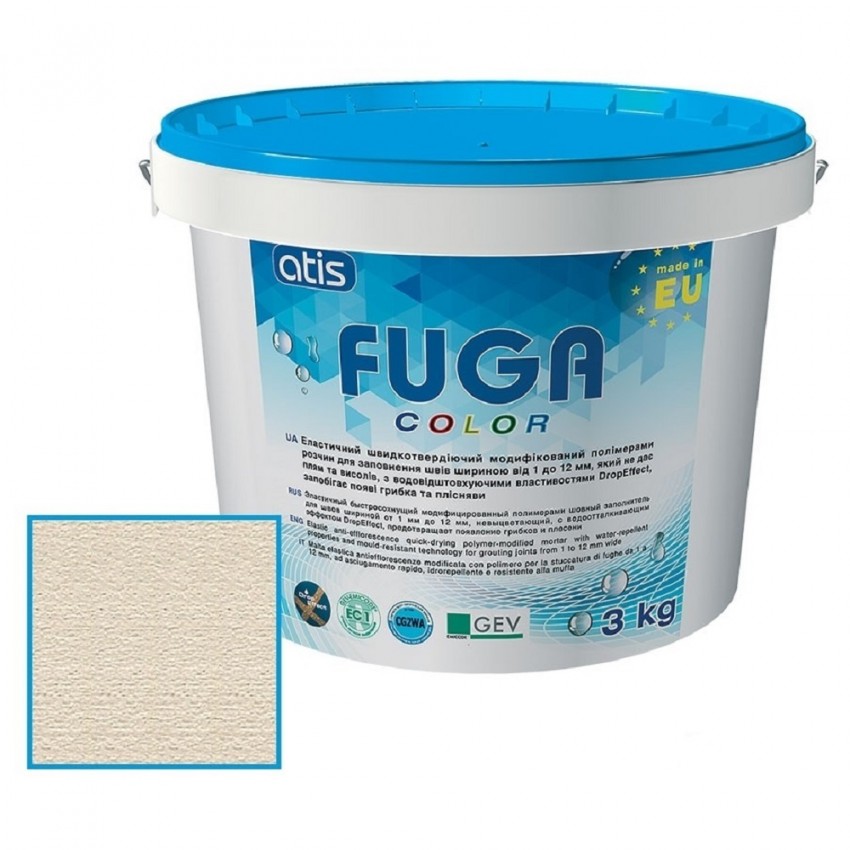 Зат Atis Fuga Color A 132/3кг  беж (1 сорт) ATIS