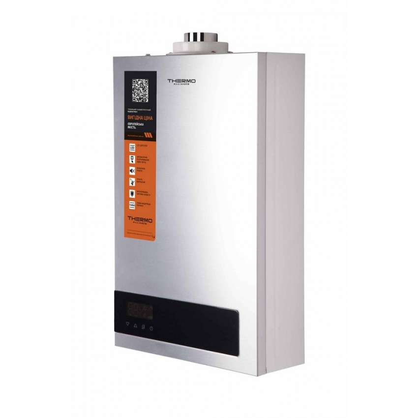 Колонка газова турбірована JSG20-10ETP18 10 л Silver Thermo Alliance Thermo Alliance фото 2