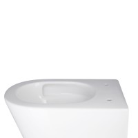 Qtap Scorpio унітаз підвісний Ultra Quiet сидіння Slim Duroplast/ Soft-close/ Quick relase 515x355x365 мм WHITE QTAP фото 3