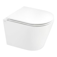 Qtap Scorpio унітаз підвісний Ultra Quiet сидіння Slim Duroplast/ Soft-close/ Quick relase 515x355x365 мм WHITE