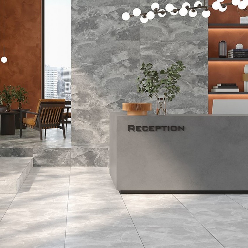 LOCARNO GRAPHITE MATT RECT** (1 сорт) CERSANIT entry