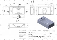 Умивальник FARO Miraggio MIRAGGIO фото 1