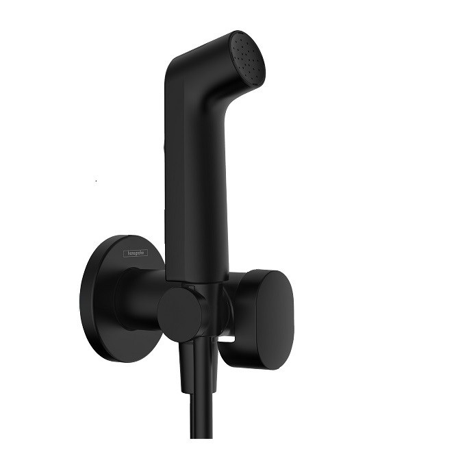 29232670 HG Гігієнічний душ EcoSmart 1 jet на змішану воду, black matt (1 сорт) HANSGROHE