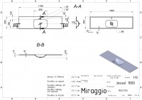 Умивальник JESSEL 1800 Miraggio MIRAGGIO фото 1