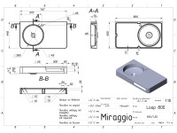 Умивальник LOOP 800 L MIRASOFT Miraggio MIRAGGIO фото 1