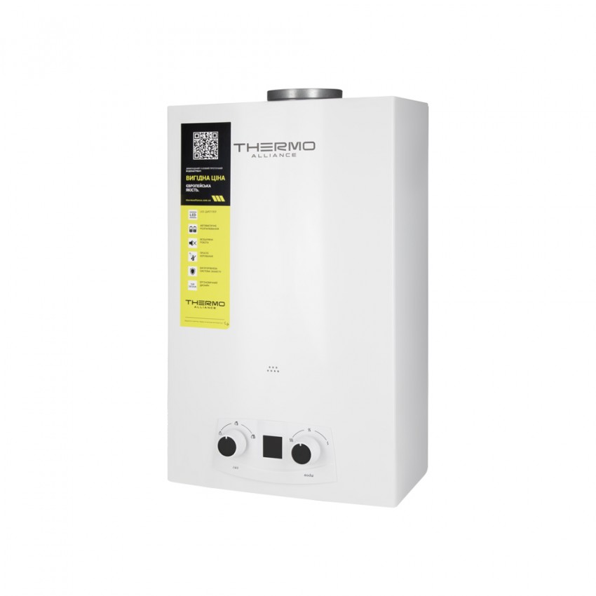 Колонка газова димохідна JSD20-10QB 10 л EURO Thermo Alliance Thermo Alliance фото 2