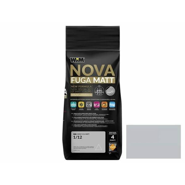 Зат WIM  NOVA FUGA MATT 1/12  2кг  титан WIM