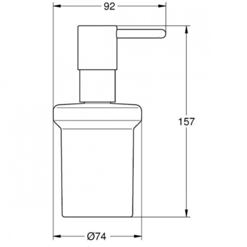 40394001 Essentials Дозатор рідкого мила (1 сорт) GROHE фото 2