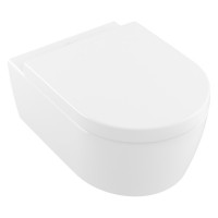 5656HR01 AVENTO Унітаз підвісний DirectFlush з кришкою QuickRelease/SoftClosing, White Alpin (1 сорт) VILLEROY  BOCH фото 1