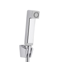 Змішувач для раковини Gemini (з гігієнічним душем) QTGEM272CRW45691 Chrome/White Qtap QTAP фото 3