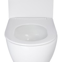 Qtap Jay унітаз підвісний Ultra Quiet сидіння Slim Duroplast/ Soft-close/ Quick relase 485х360х320 мм WHITE QTAP фото 4