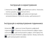 Дзеркало Mideya (DC-F613) настінне прямокутне з LED-підсвічуванням Touch, з антизапотіванням, з годинником, димером, рег. яскравості 1200х800 мм Qtap QTAP фото 4