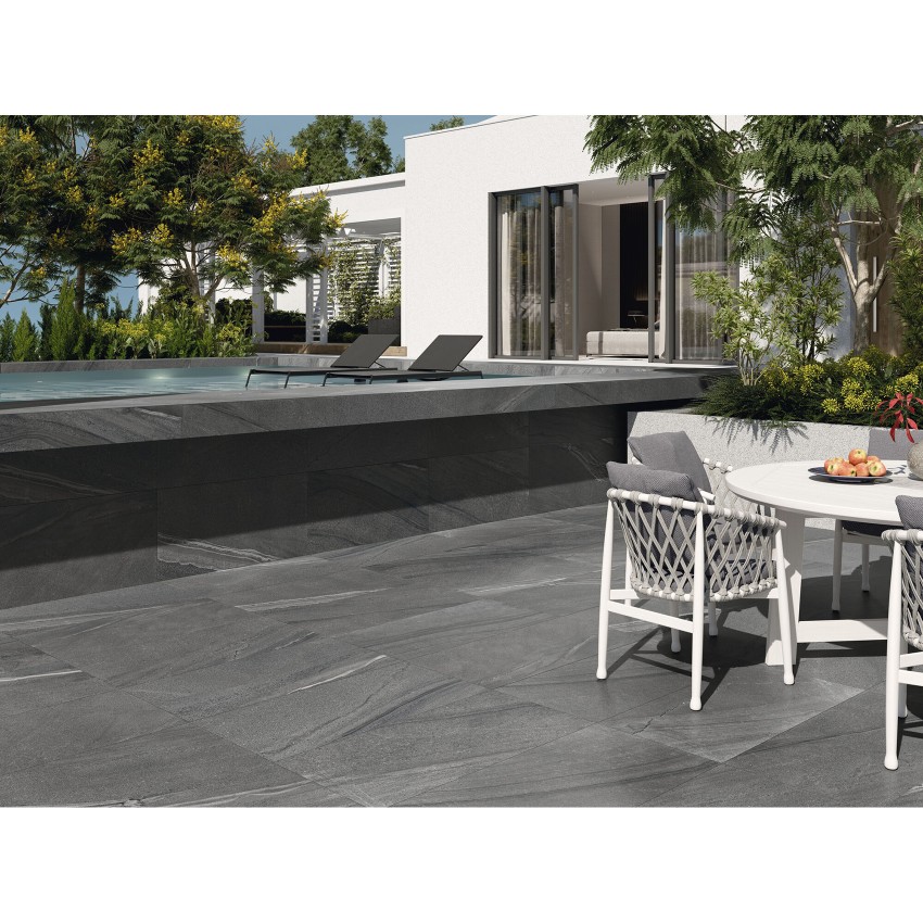 CUTSTONE GRAPHITE LAPATTO RECT. 60X120 (1 сорт) BALDOCER фото 2